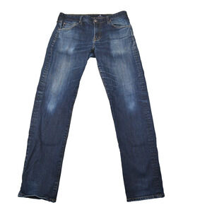 Adriano Goldschmied The Graduate Jeans Mens 33x34 (32x32 Actual) Blue Stretch